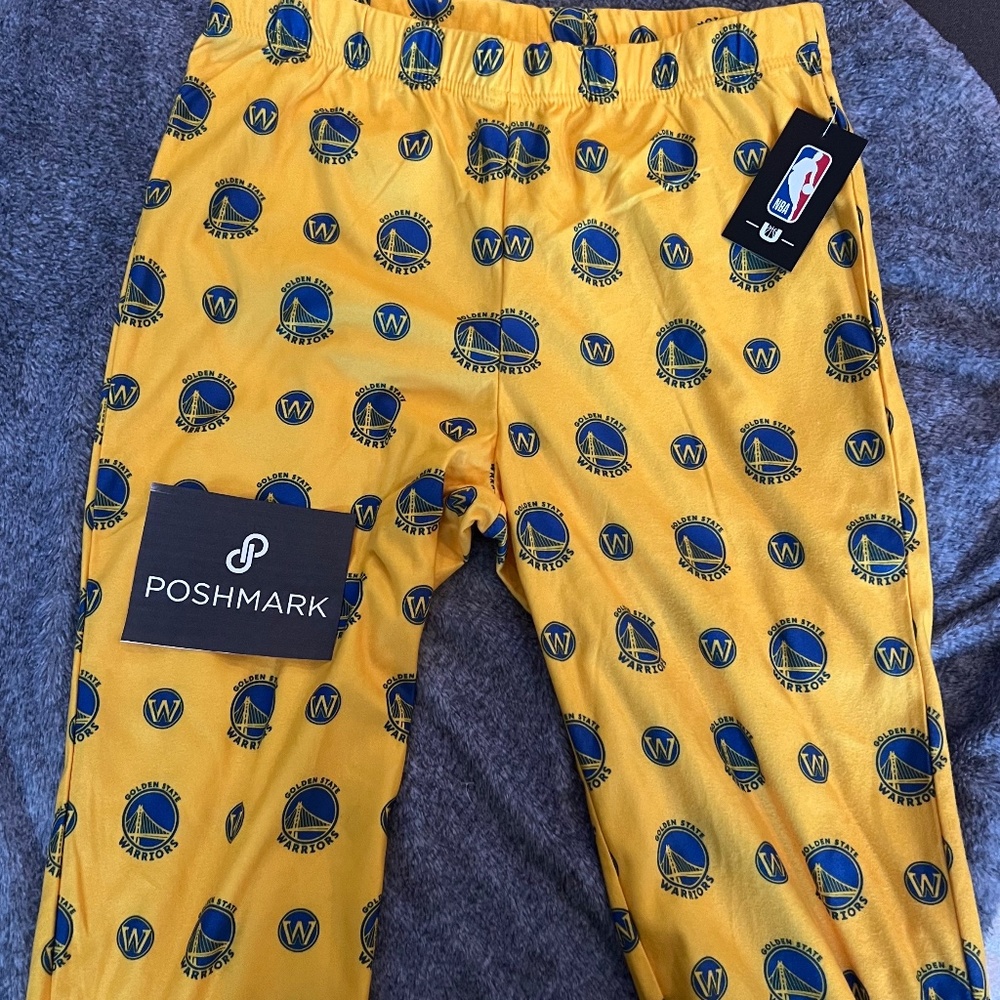 UNK Golden State Warriors Mens Basketball Lounge Sleepwear Pants Sz. M|NWT|*NEW!